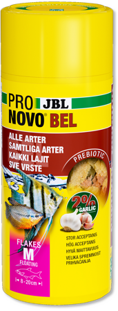 JBL - Pronovo Bel Flakes M 250 ml - Akvaristikk - Fiskefôr & fiskemat - Flakfôr - ZOO.no