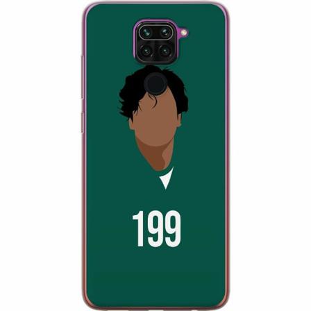 Xiaomi Redmi Note 9 Genomskinligt Skal Squid Game