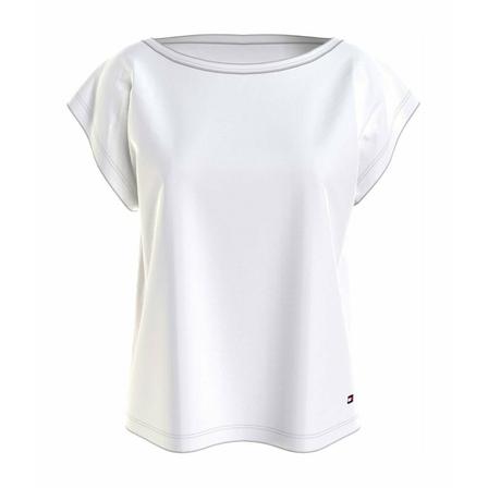 Tommy Hilfiger Recycled cotton t-shirt Hvid, Dame T-shirts
