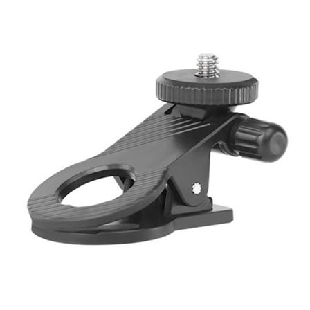 Mini Clip Multi-vinkel Foldbar Mobiltelefon Computer Fyldlys Clip Kamera Flash Holder Clip Universal 1/4 Skrue Mount Clip