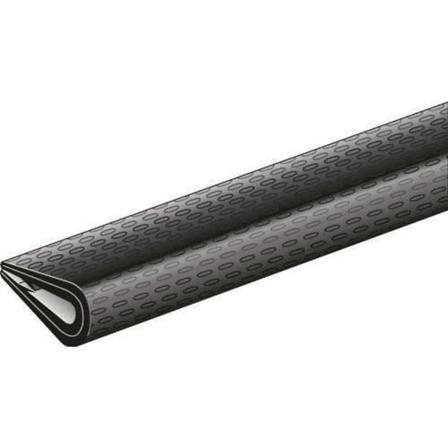 GAH-Alberts Kantskyddsprofil i flexibel PVC Svart 1500 x 10 x 7 mm - 426859