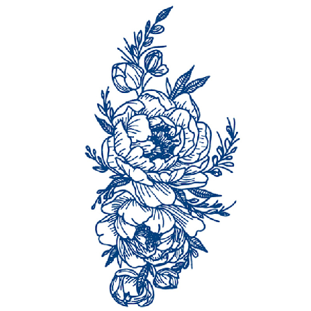 Fruktjuice Tatueringstatuering Kompatibelt Med Blå Papper 2-pack Halvpermanent Växtbaserad Tatuering Modell 9