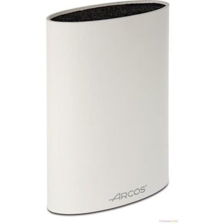 Universalblok - ARCOS - Hvid oval - Aftageligt interiør - Til 20 cm klinger