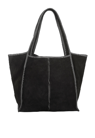 Becksöndergaard Suede Laurel Bag Väskor & plånböcker Dam Svart 34 x 30 cm