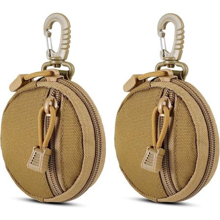 Organizer taske til rejser, sport og friluftsliv - 2-pak i khaki - Kompakt og praktisk til daglig brug