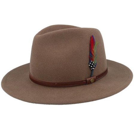 Stetson - Brun Hatt - Woolfelt Fudge Traveller @ Hatstore