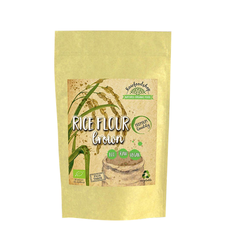 Rawfoodshop Rismel Brunt ØKO, 500 g