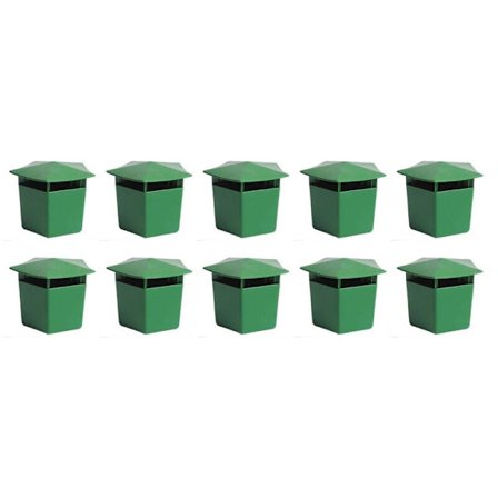 10 stk. genanvendelige sneglefælder til haven - sikker havearbejde