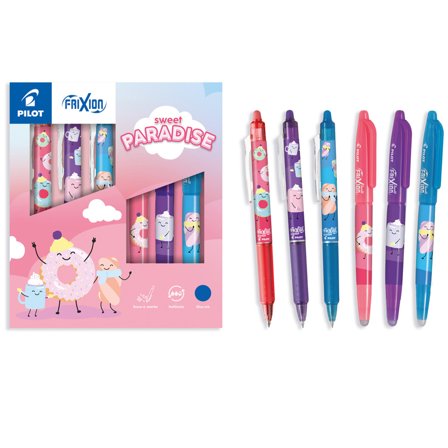 Pilot FriXion Fancy 0.7 6-pack