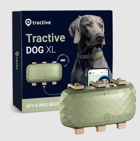 Tractive GPS XL til Hund - Grønn