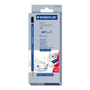 Staedtler Tegnesett STAEDTLER Mars Lumograph (8)