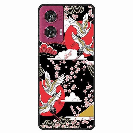 För Motorola Edge 50 Fusion 5G Mobilskal Mönstertryck Mjukt TPU Skyddsfodral