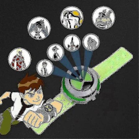 Ben 10 Klokke Leker Ben 10 Omnitrix Klokke For Barn Ben Ten Ultimate Alien Projektor Klokke Spill Action Figur Bursdagsgaver (LGL)