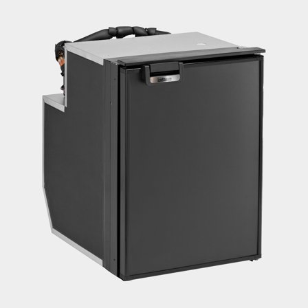 Kylskåp med kompressor Isotherm Cruise CR49 Classic Total Black, 12V / 24V, dörr, 49 liter (varav 4 liter frysfack), svart frontpanel