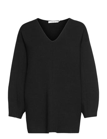 Talligz V-Pullover Black Gestuz