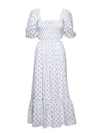Bloom Midi Dress Knælang Kjole Multi/mønstret Faithfull The Brand