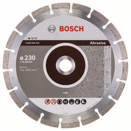 Bosch Standard for Abrasive Diamantkapskiva Ø230mm, Maskintillbehör & förbrukning