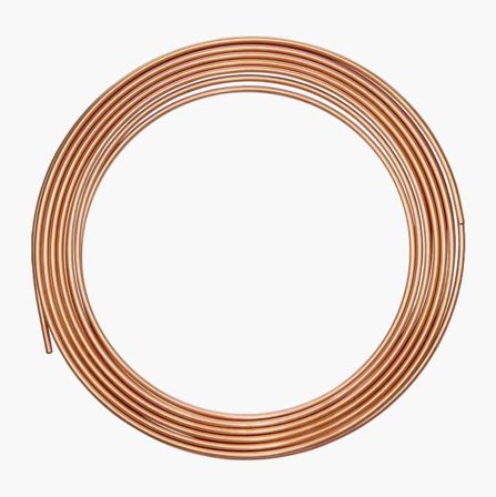 Bromsrör 3/16" koppar 10 m - Biltema