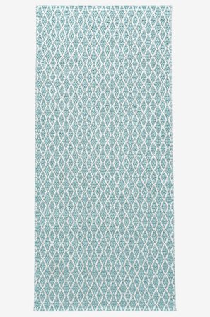 Horredsmattan - Plastteppe Eye 70 x 200 cm - Blå - Plasttepper - 70X200 - Fra Homeroom