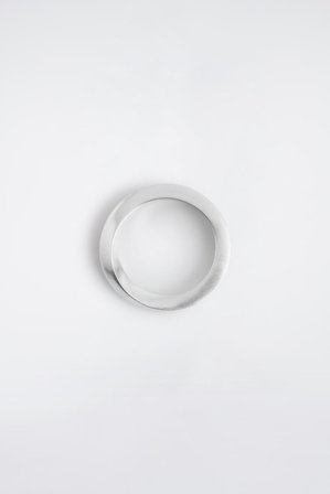COS Twisted Sterling Silver Ring in Silver-coloured - Men