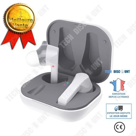 Trådlösa hörlurar - TD - ES34 - Bluetooth 5.0 - Vattentåliga - In-ear