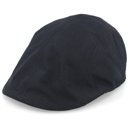 Mayser - Noir flatcap Casquette - Prince Sunblocker Black Flat Cap @ Hatstore