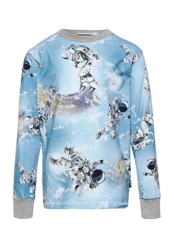 Rill Langærmet T-shirt Multi/mønstret Molo