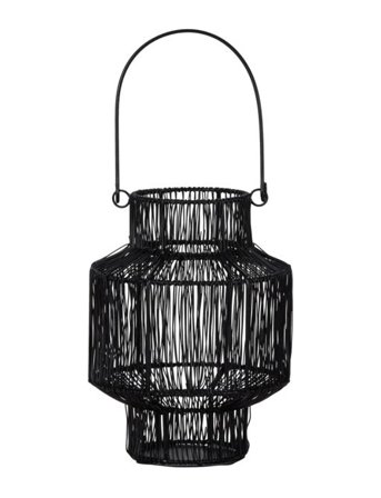 house doctor Lanterne, Hdalive, Sort - Black - 17X17X24CM