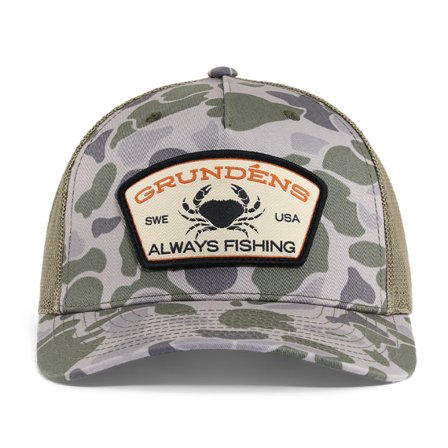 Grundéns Always Fishing Trucker Marsh Camo