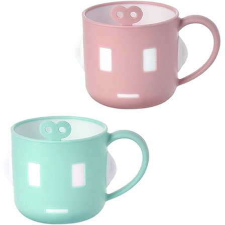 Barnens Tandborste Koppar Munskölj Koppar Silikon Tandborste Koppar Badrum Tumbler Dricksglas Tandborste Muggar Tandborste Hållare Badrum Organizer 