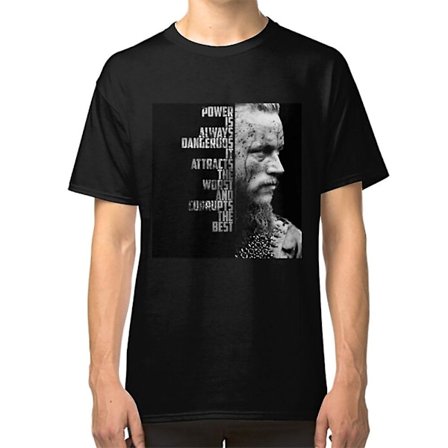Vikings - Ragnar's citat T-shirt