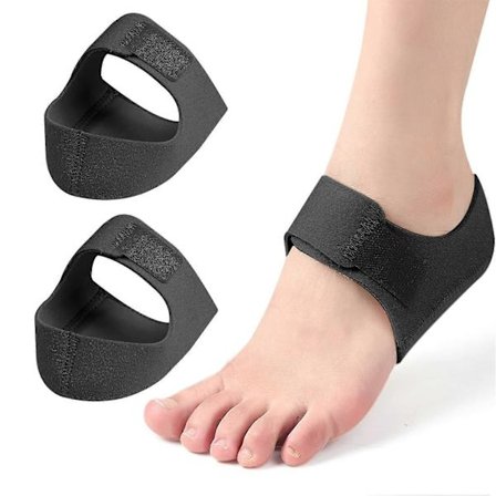 Hælbeskyttelse Gelputer Silikon 2 stk Hælsokker Puter Justerbar Fortykket Hælpute for Lindring av Smerte Trykk Plantar Fasciitt Bein Spore