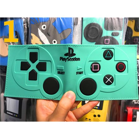 3D Touch-spel Playstation Purse Anime Cartoon PVC-plånböcker för studenter Pojke Flicka Pengar Mynthållare Kort plånbok - stock