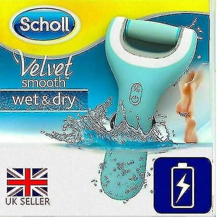 Scholl Smooth Pedi Wet Dry Recharable Electric Foot File Skin Remover