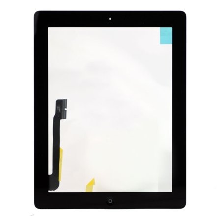 iPad 3/4 Digitizer Touch Glass Black