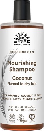 Urtekram Moisturizing Shampoo Coconut 500 ml, Hår, Shampoo, Hårshampoo