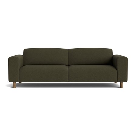 Toledo 3 personers sofa - Loop Grøn - 237x88x78 - Sofa, 3 personers sofa