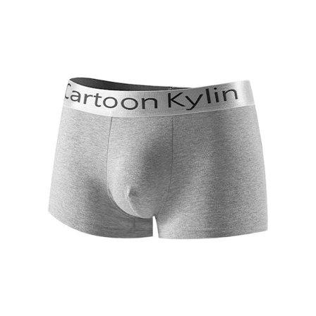 Herre Underbukser Boxer Briefs med Gylp og Indbygget 3D Pung Komfortable Kølige Underbukser