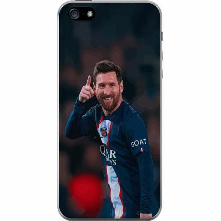 Apple Iphone 5 Genomskinligt Skal Lionel Andrés Messi