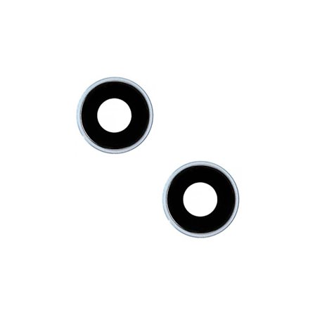 iPhone 14 Kameralins med Ram - Blå