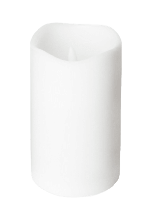 Åhléns Home Blockljus med timer LED 12,5 cm Belysning Vit ONESIZE