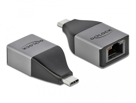 Delock nettverksadapter - USB-C 3.2 Gen 1 - Gigabit Ethernet