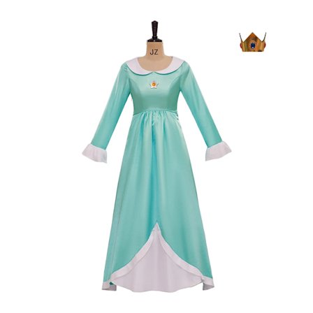 Rosalina Cosplay Kostyme Kjole med Krone for Halloween & Karneval[JUN]