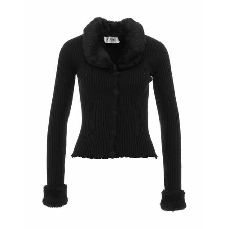 Blugirl, Knitwear Rf 2055Mag 31 22 Zwart, Dames, Maat:L