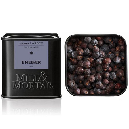 Mill & Mortar Enebær Hel Ø 35 g, Helse & Madvarer, Tørret Frugt & Nødder, Tørret Frugt