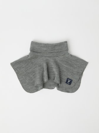 Polarn O. Pyret - Neck warmer merino wool - 56 - 58 - Childrenswear - grey