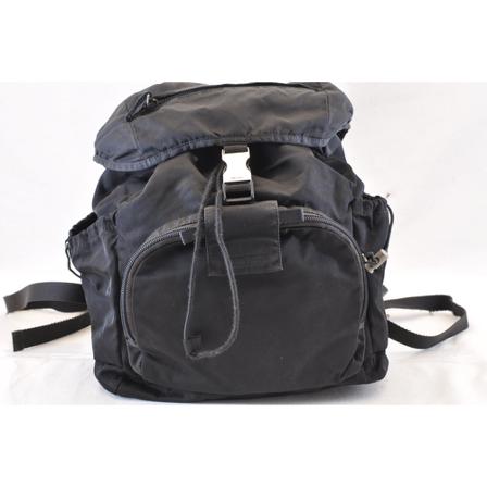 Prada Vintage, Backpacks Zwart, unisex, Maat:ONE Size