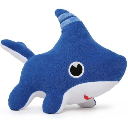 Baby Shark Hund Plyschleksak, Shark Puppy Gosedjur, Shark Dog Leksak Gosedjur Haj, 11''