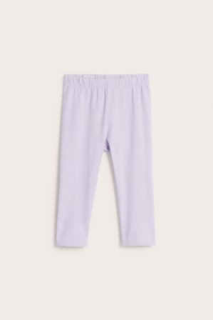 Kappahl | Legginsy capri Jasnoróżowy 122 | Jasnoróżowy