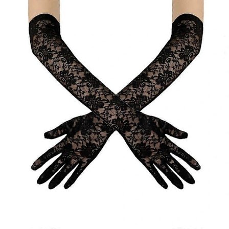 Handsker Lange Blondehandsker Opera Længde til Dansefest